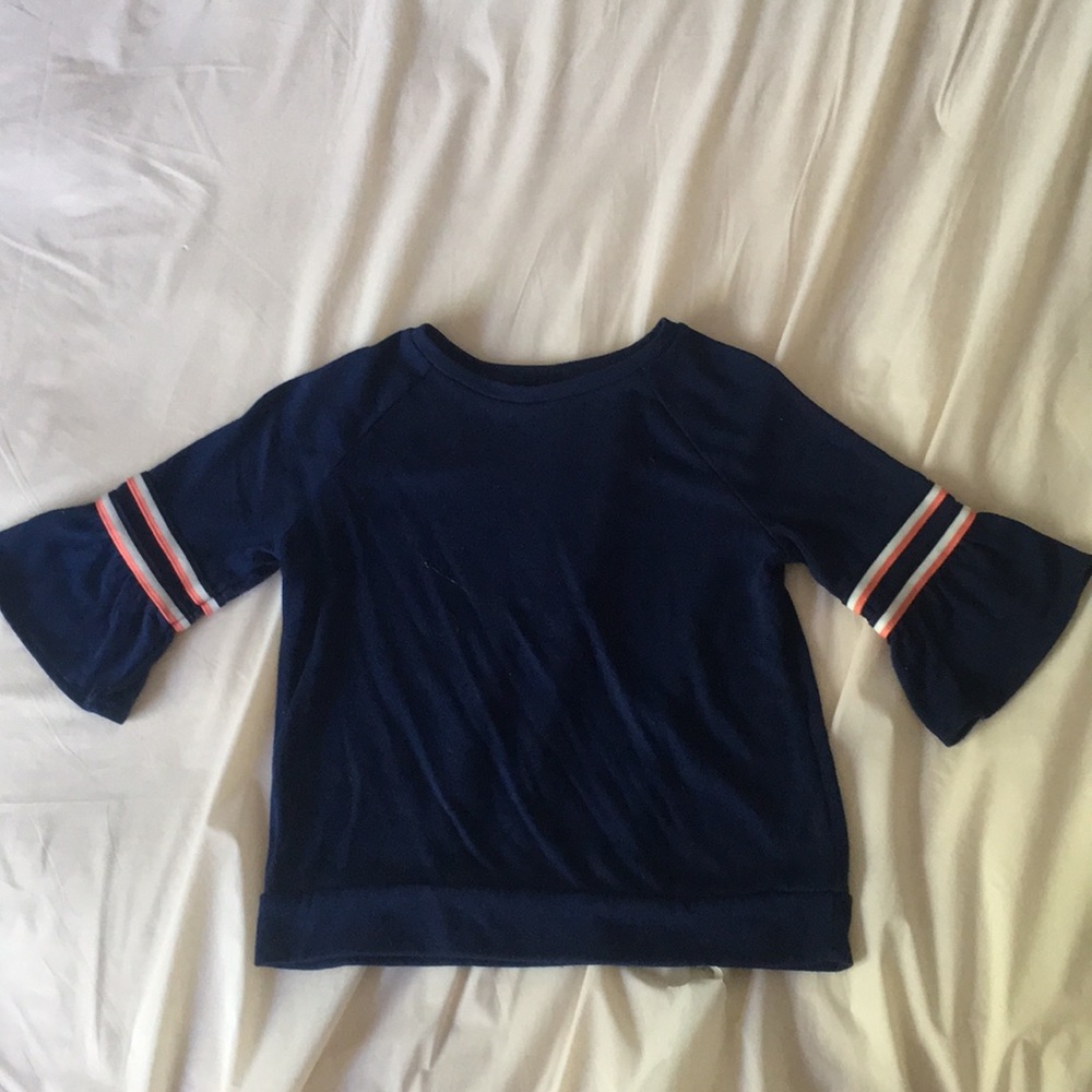 Girls navy blue shirt
